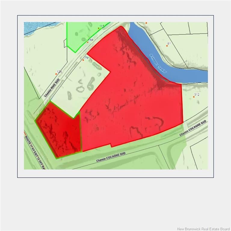 Lot Ch Rive Sud Rd, Cocagne, NB