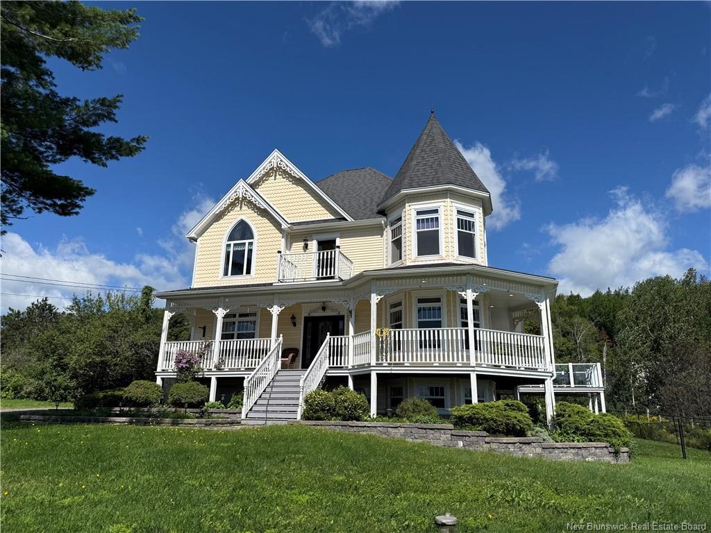 129 Ammon Rd, Ammon, NB - Outdoor With Deck Patio Veranda With Facade