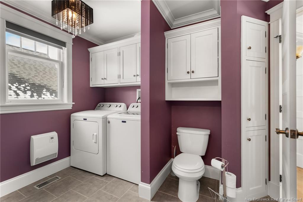 129 Ammon Rd, Ammon, NB - Indoor Photo Showing Laundry Room