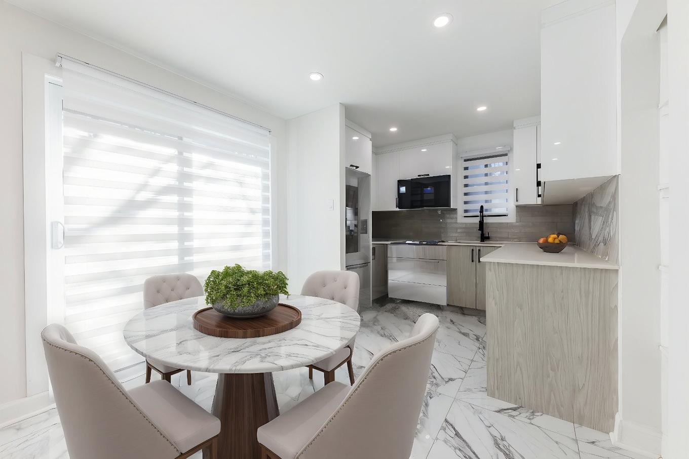 Vue d'ensemble - 4-1319 Rue Joseph-Janot, Montréal (Rivière-Des-Prairies/Pointe-Aux-Trembles), QC - Indoor Photo Showing Dining Room