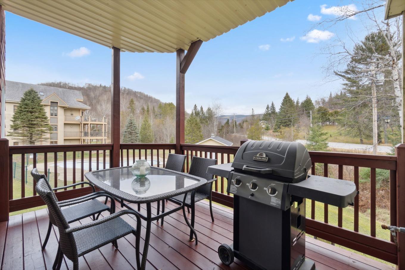 Terrasse - 3-103 Ch. De L'Érablière, Mont-Tremblant, QC - Outdoor With Deck Patio Veranda With Exterior