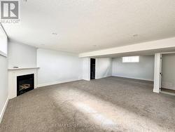 Basement Family Room with Gas Fireplace -