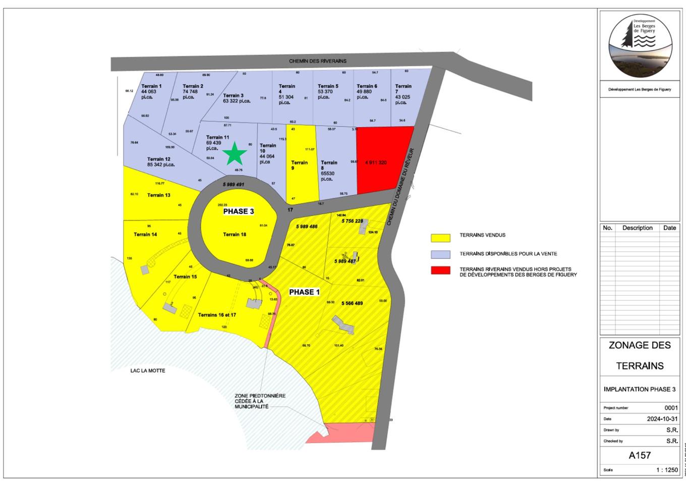Plan (croquis) - 11 Ch. Rond Point, Saint-Marc-De-Figuery, QC