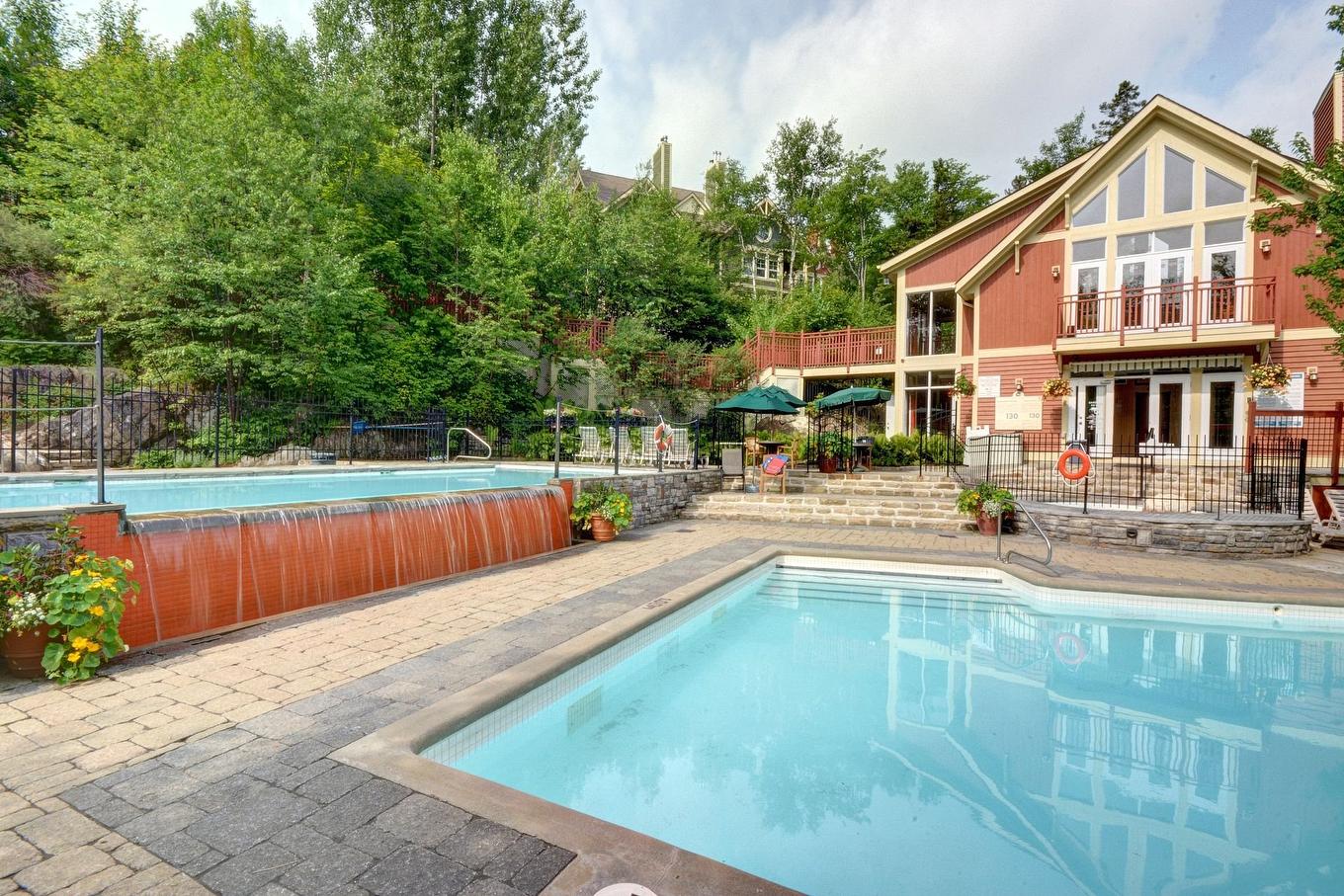 Pool - 2-209 Ch. Des Quatre-Sommets, Mont-Tremblant, QC - Outdoor With In Ground Pool With Backyard