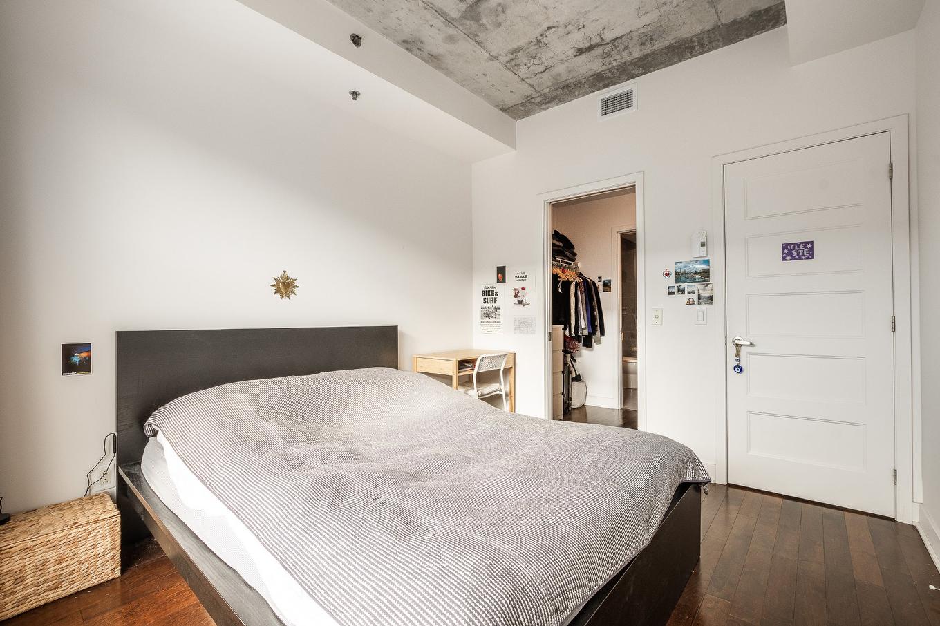 Chambre à coucher principale - 708-377 Rue Des Seigneurs, Montréal (Le Sud-Ouest), QC - Indoor Photo Showing Bedroom