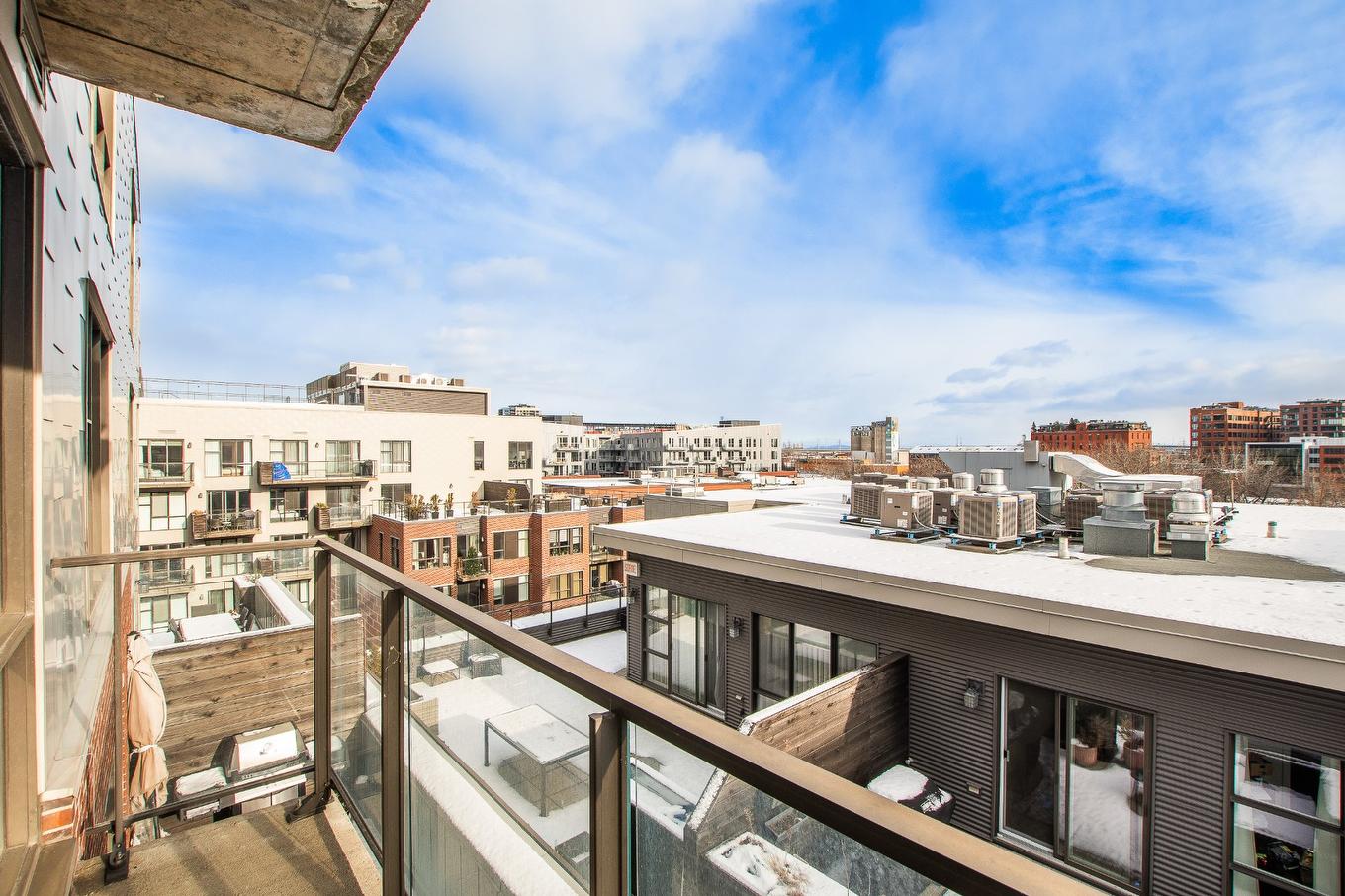 Balcon - 708-377 Rue Des Seigneurs, Montréal (Le Sud-Ouest), QC - Outdoor With View