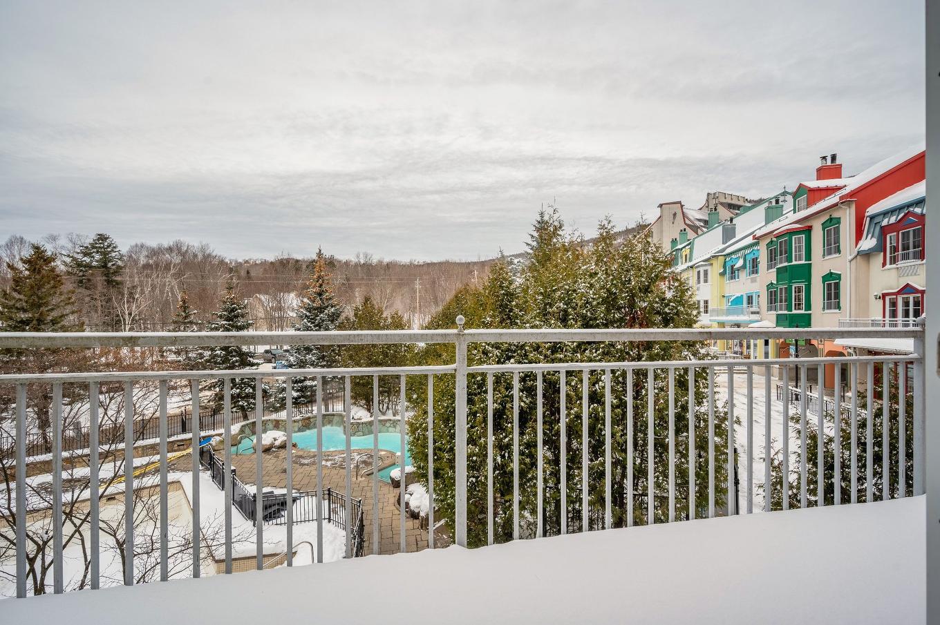 Balcony - 208-3035 Ch. De La Chapelle, Mont-Tremblant, QC - Outdoor With Balcony