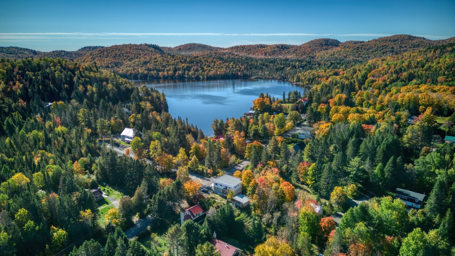 Vue d'ensemble - 7E Rang, Val-David, QC