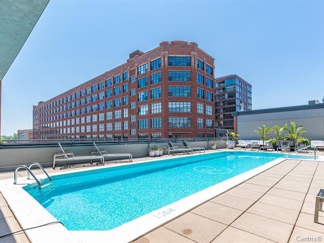 Pool - 1707 Rue St-Patrick, Montréal (Le Sud-Ouest), QC - Outdoor With In Ground Pool