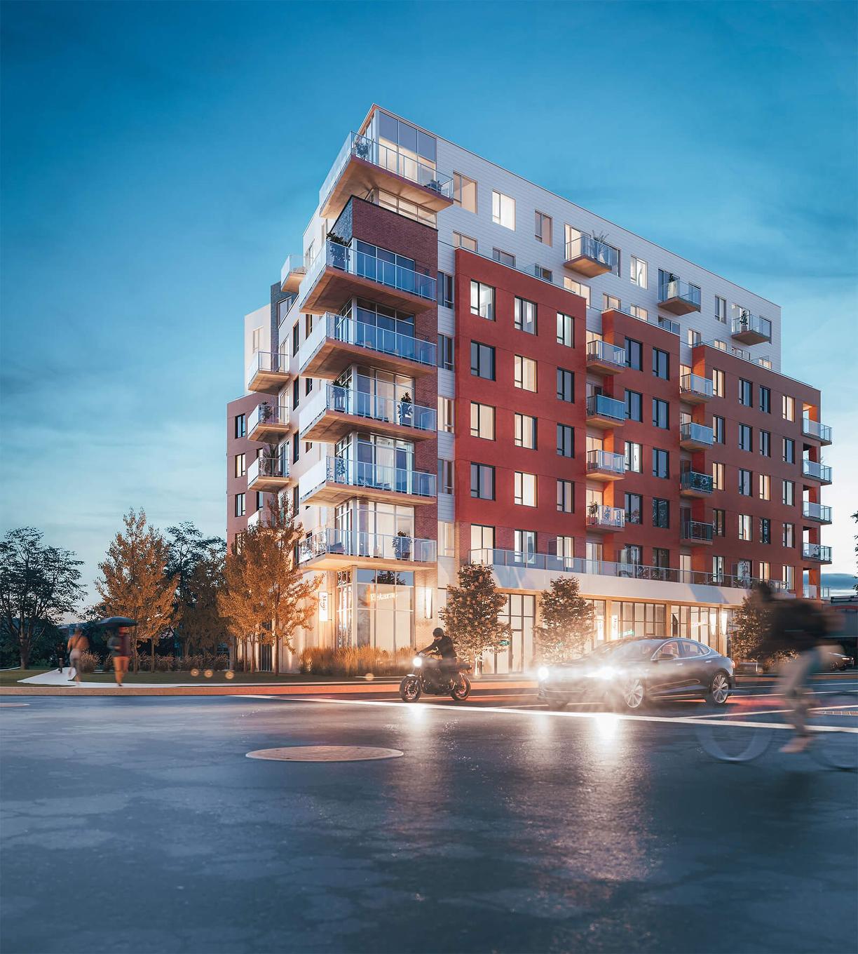 Façade - 305-7480 Boul. Taschereau, Brossard, QC - Outdoor With Balcony With Facade