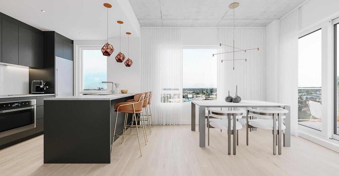 Vue d'ensemble - 305-7480 Boul. Taschereau, Brossard, QC - Indoor Photo Showing Dining Room