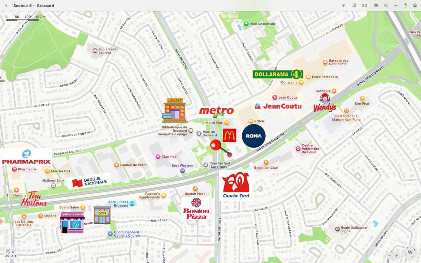 Nearby - 407.1-7480 Boul. Taschereau, Brossard, QC - Other