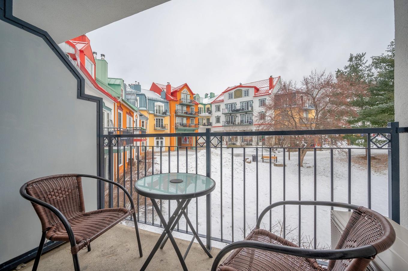 Balcony - 414/M514-118 Ch. De Kandahar, Mont-Tremblant, QC - Outdoor With Balcony With Exterior