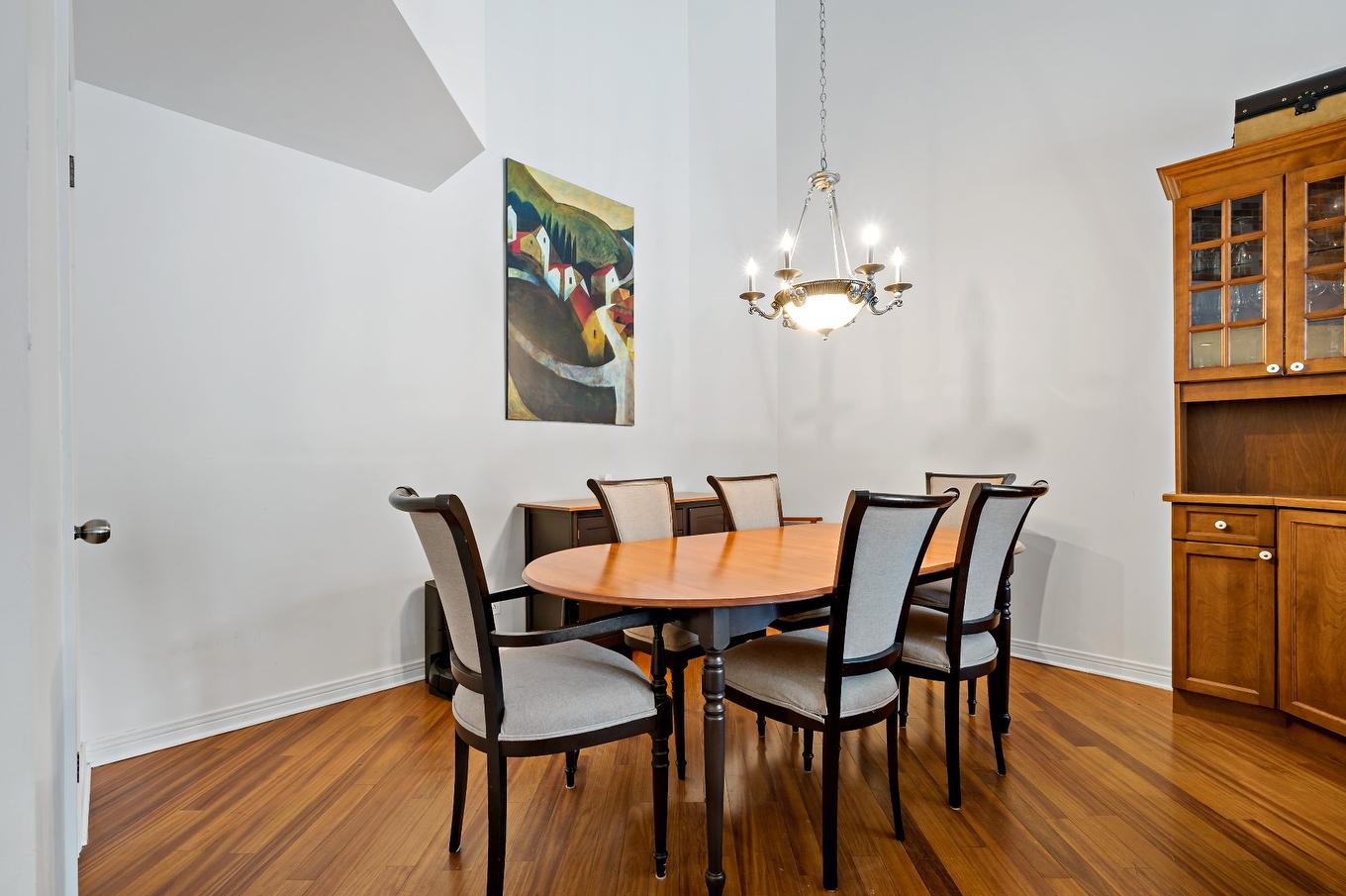 Dining room - 414/M514-118 Ch. De Kandahar, Mont-Tremblant, QC - Indoor Photo Showing Dining Room