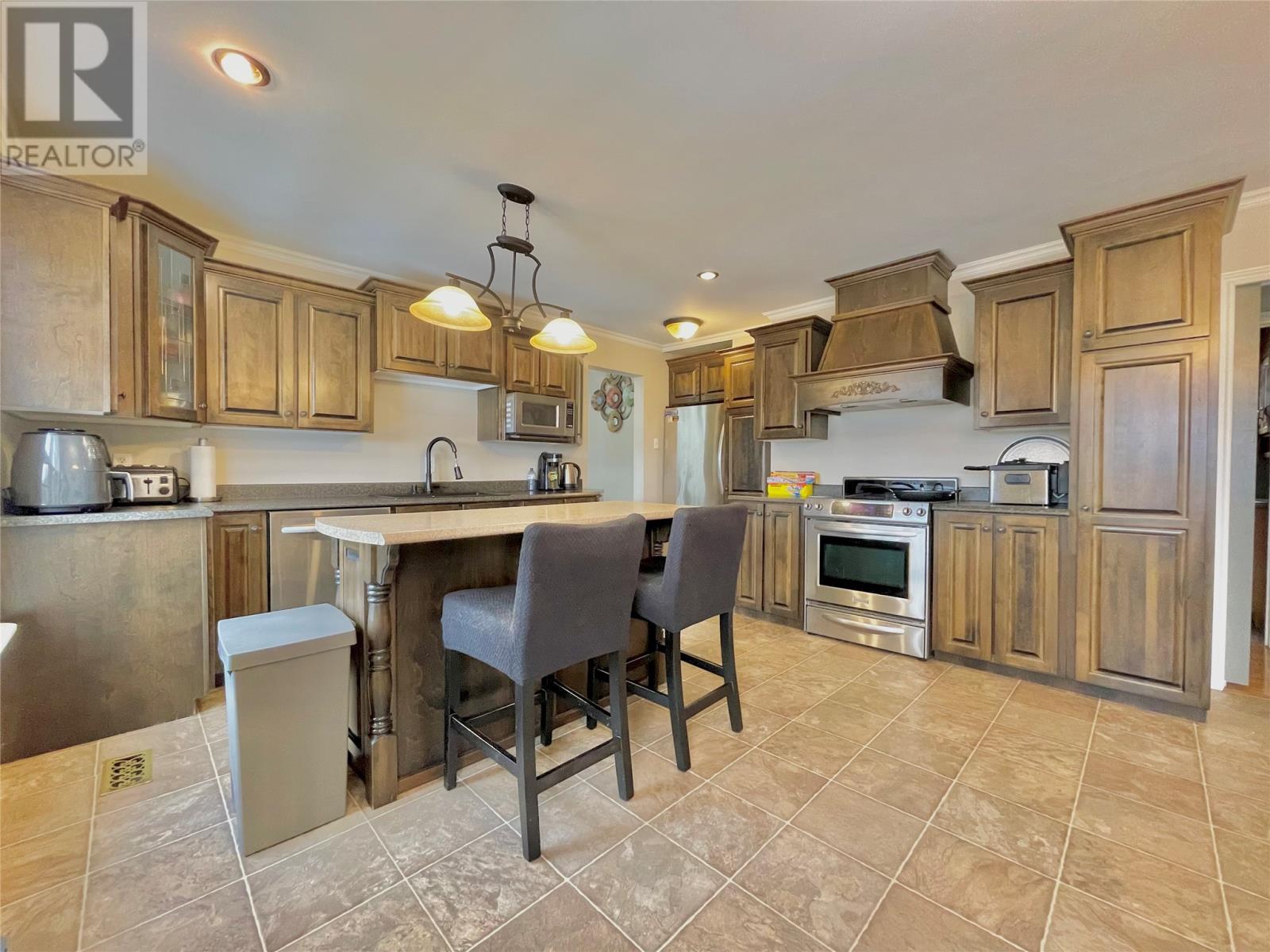 1 Martin Road, Bunyans Cove, NL - Indoor Photo Showing Kitchen With Stainless Steel Kitchen