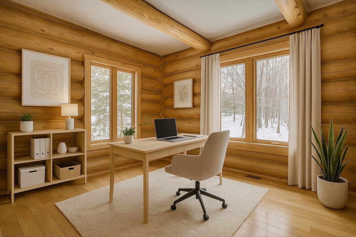 Office - 105 Ch. Des Ancêtres, Mont-Tremblant, QC - Indoor Photo Showing Office