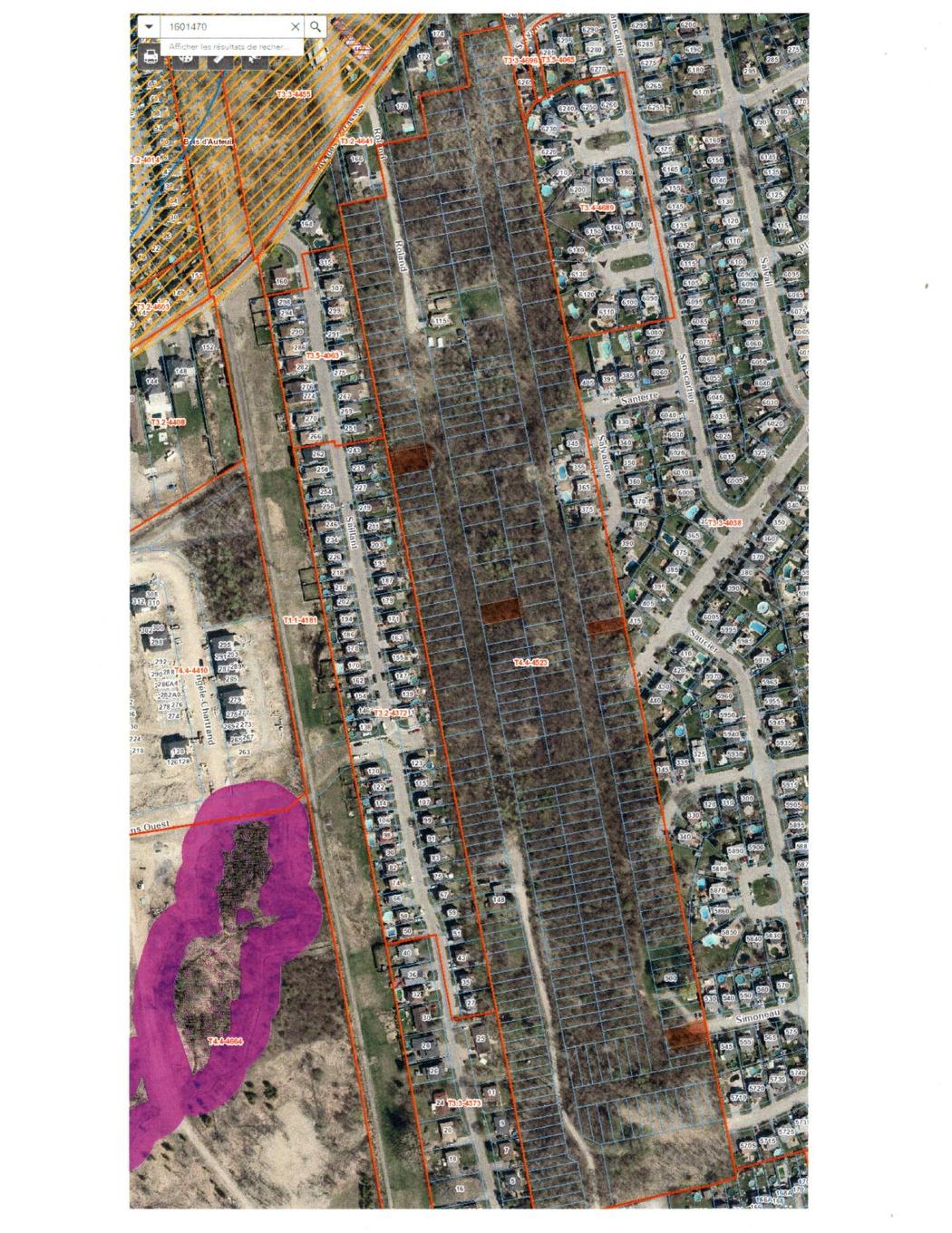 Photo aérienne - Boul. Ste-Rose E., Laval (Auteuil), QC