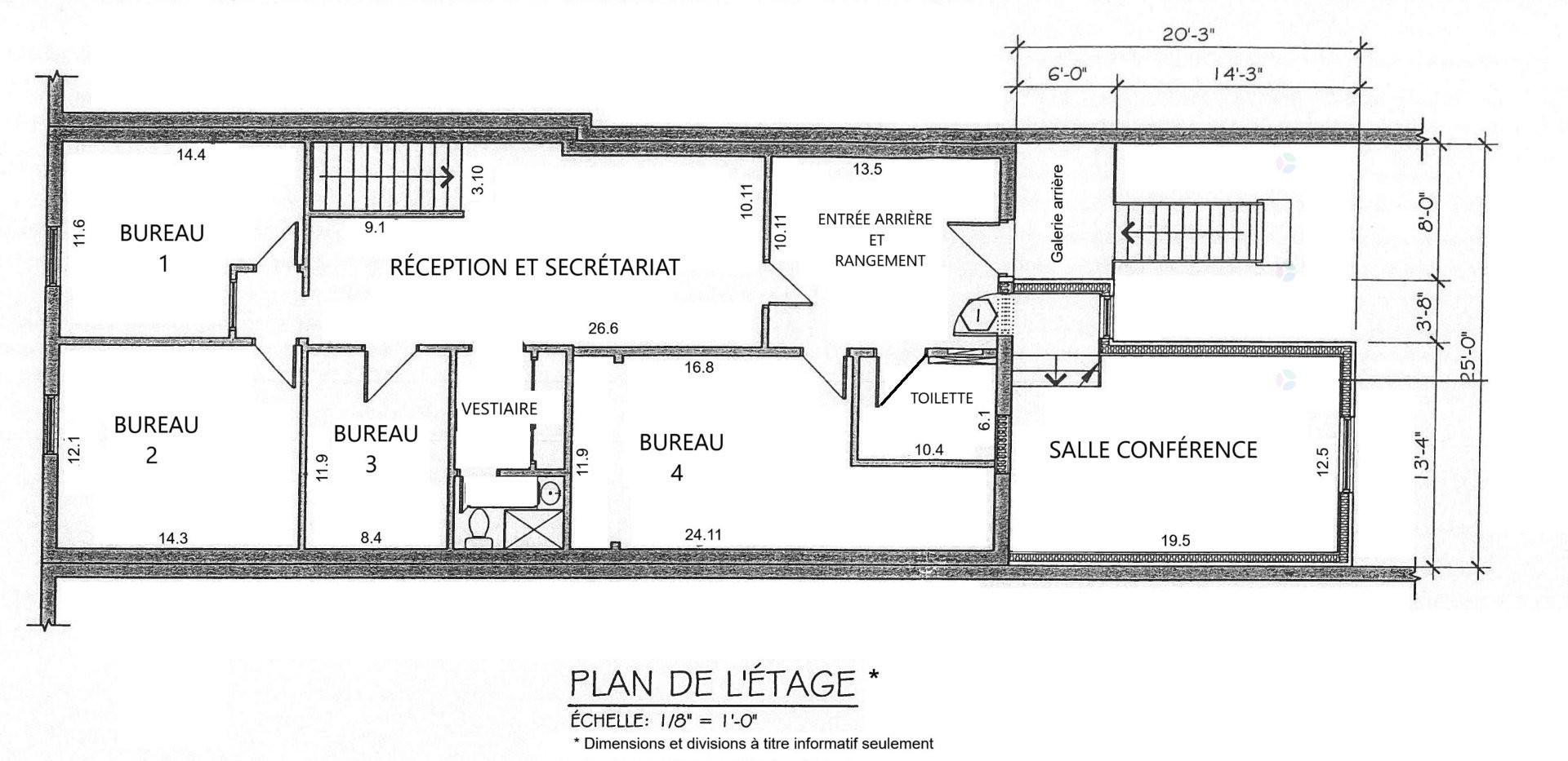 Plan (croquis) - 57 1Re Avenue O., Amos, QC - Other