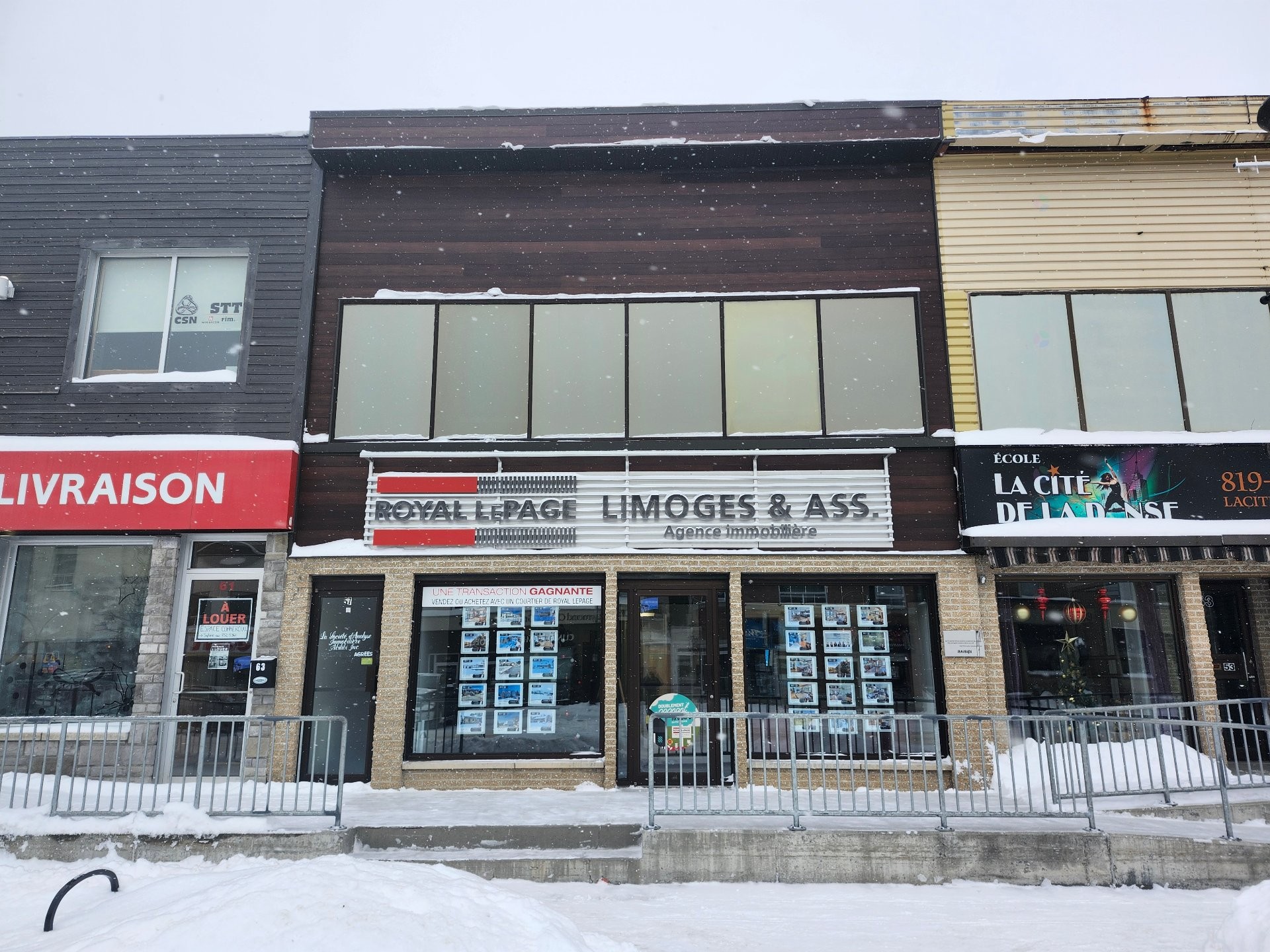 Façade - 57 1Re Avenue O., Amos, QC -