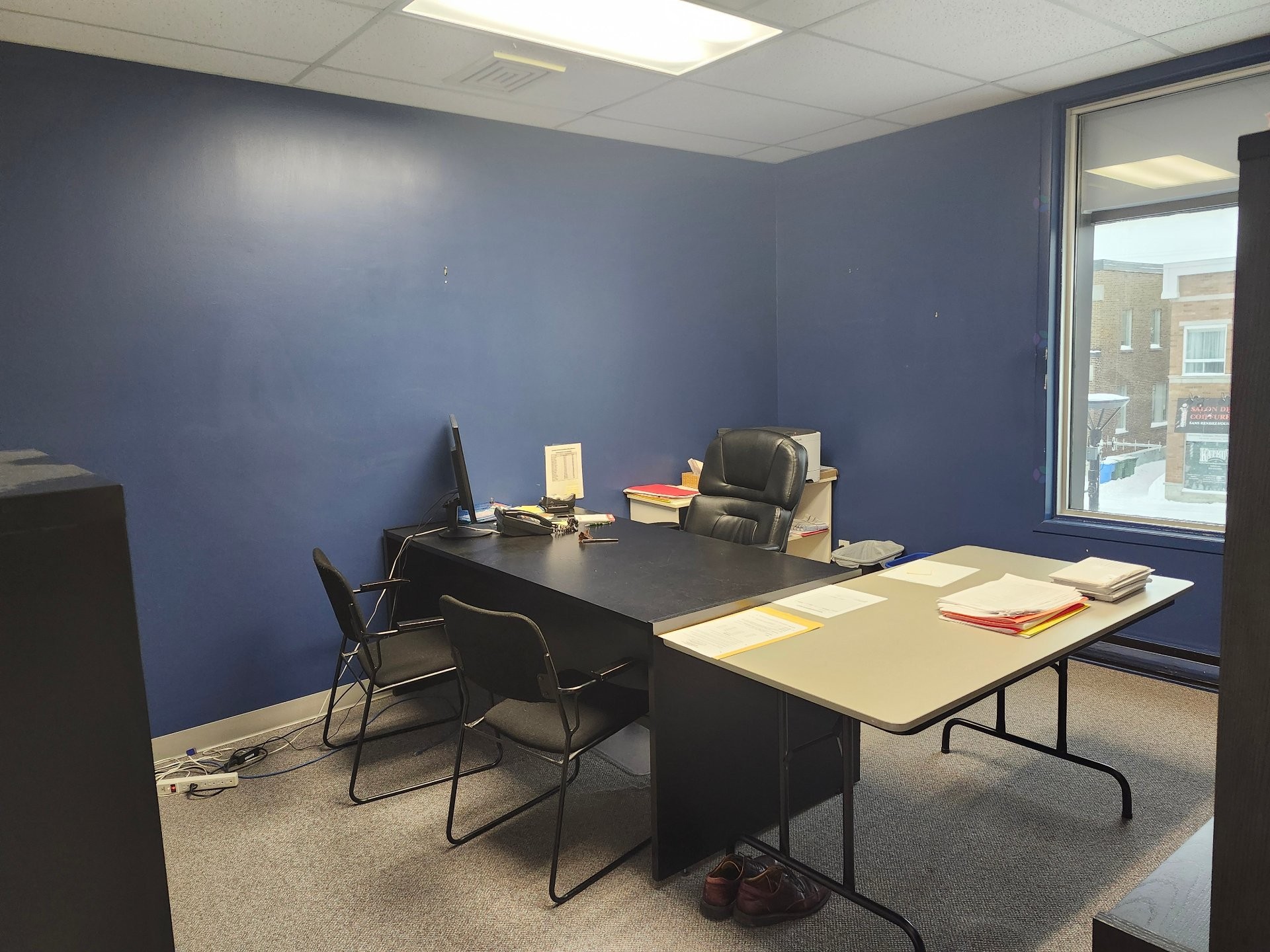 Bureau - 57 1Re Avenue O., Amos, QC - Indoor Photo Showing Office