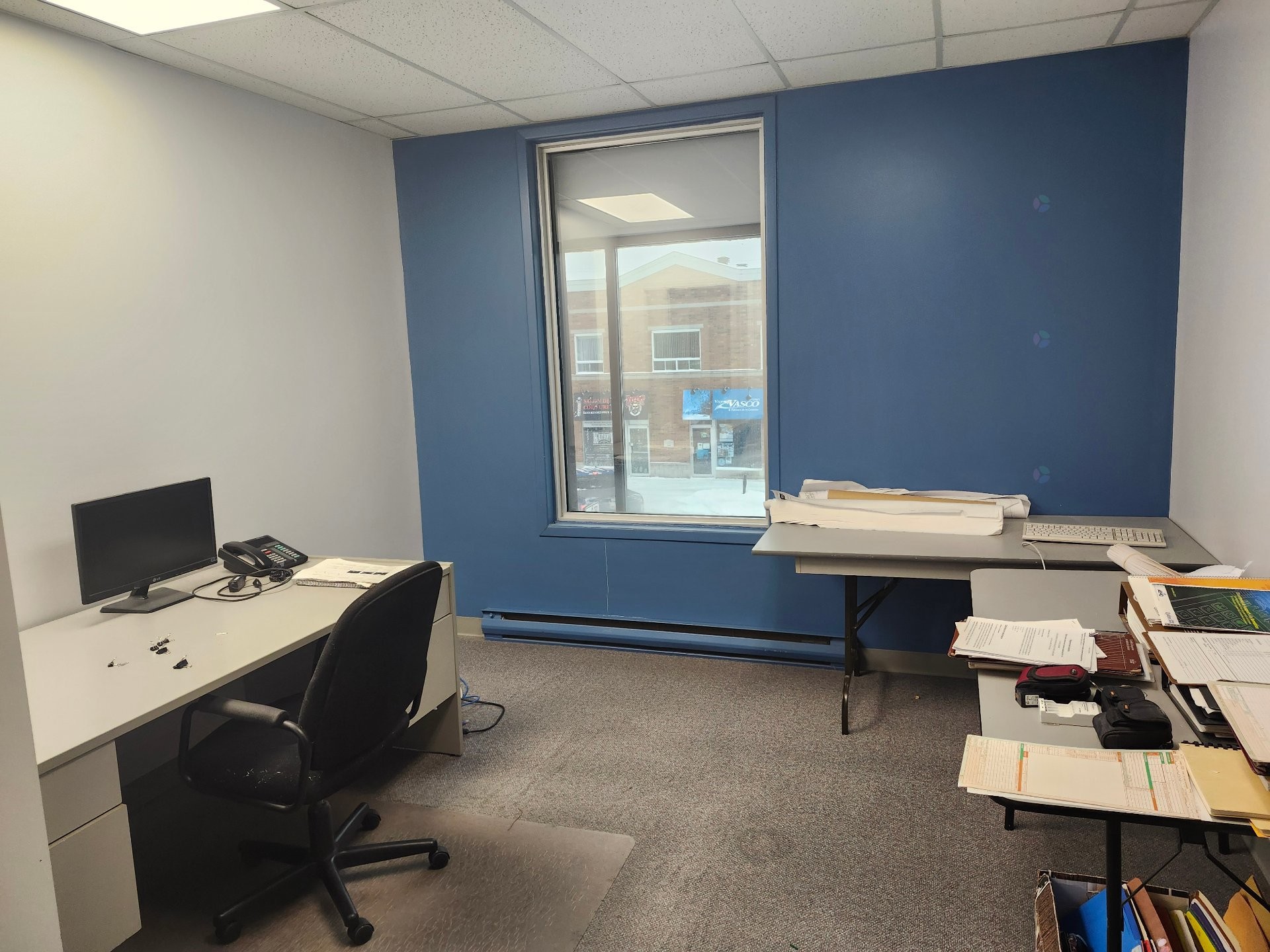 Bureau - 57 1Re Avenue O., Amos, QC - Indoor Photo Showing Office