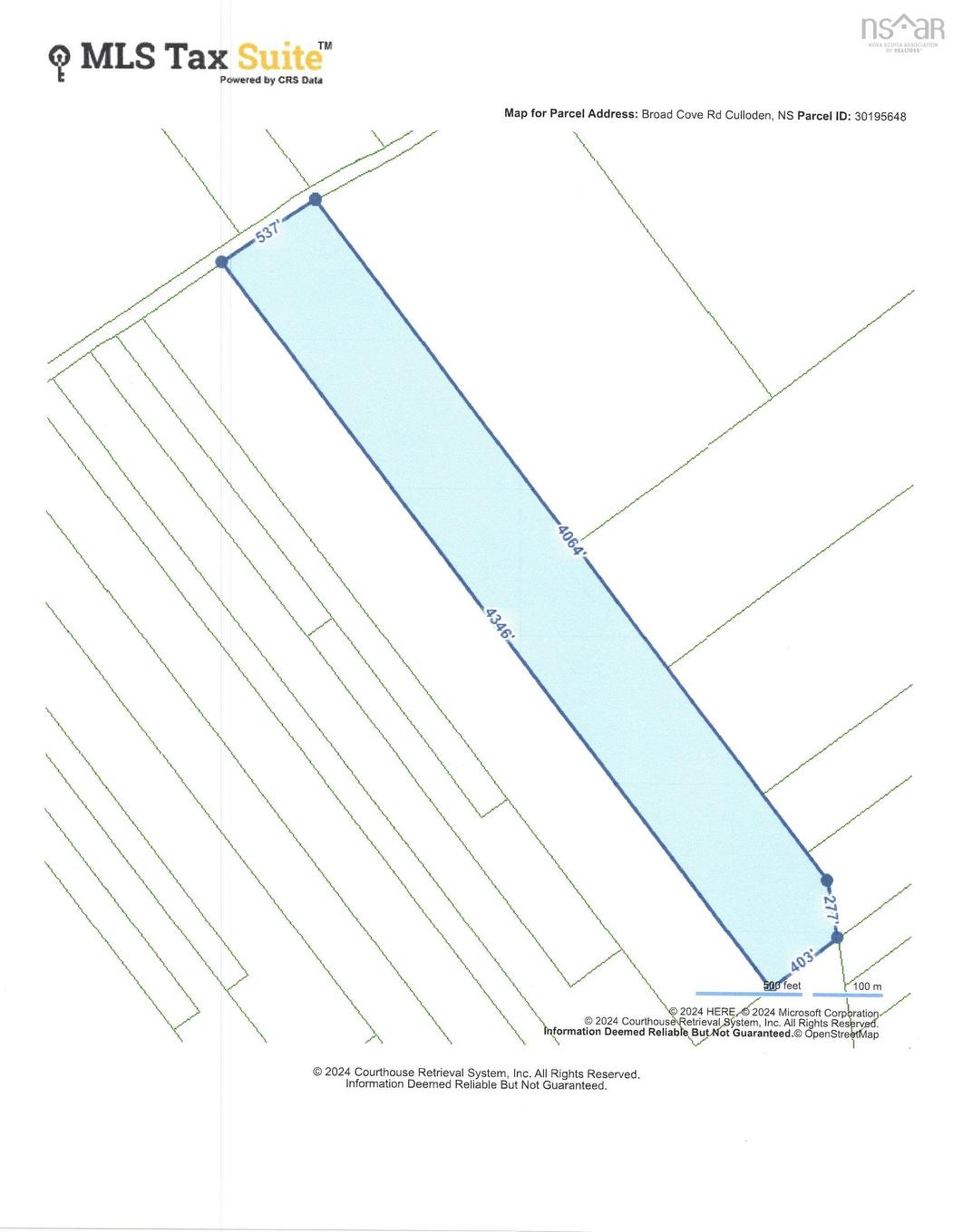 Broad Cove Road, Culloden, NS