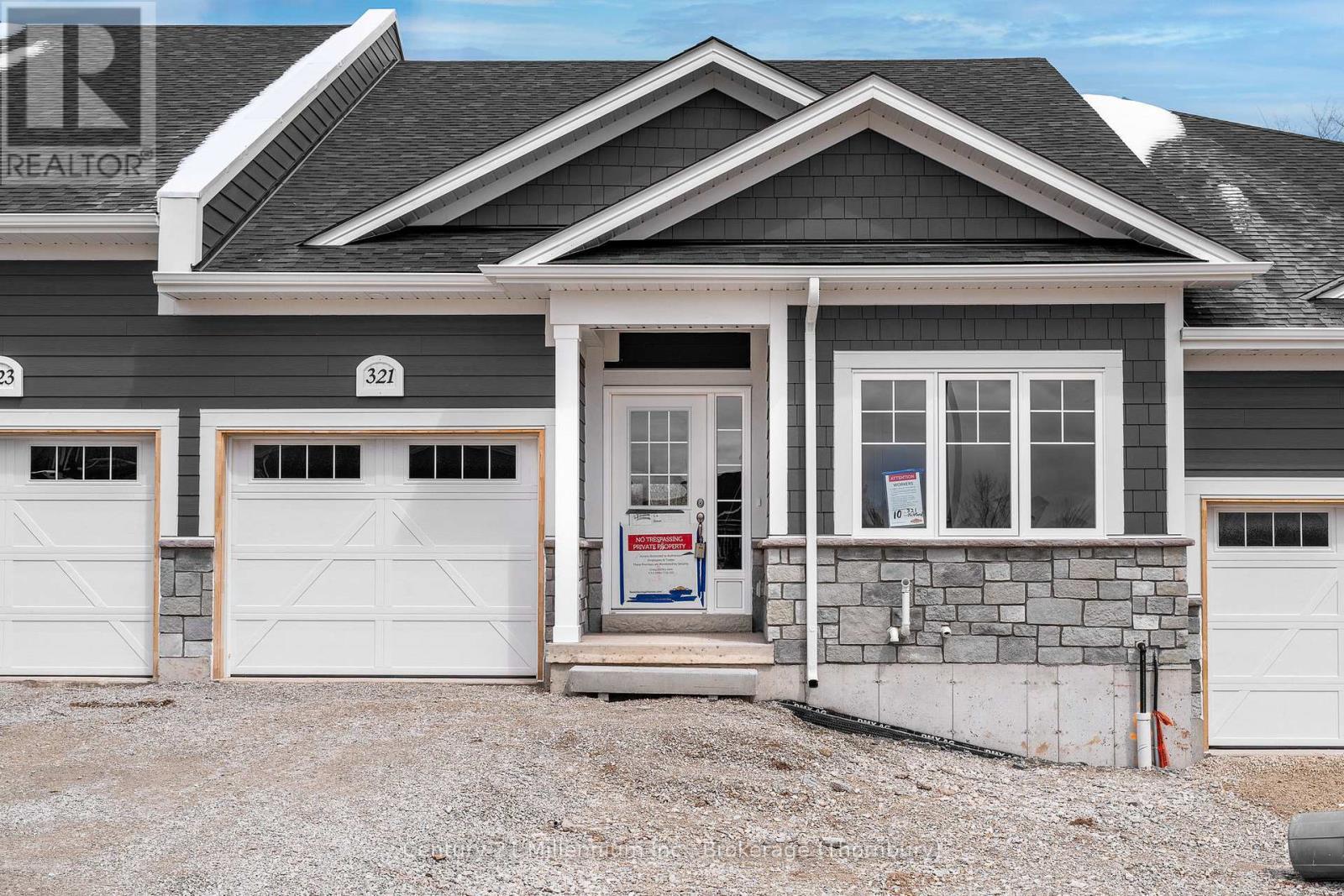 321 Telford Trail, Georgian Bluffs, ON - Outdoor With Facade