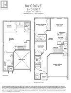 End unit Floor plan -