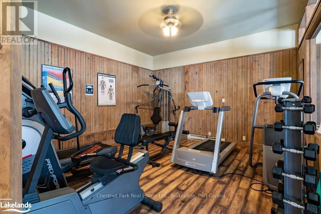 108-8 - 1052 Rat Bay Road, Lake Of Bays (Franklin), ON - Indoor Photo Showing Gym Room