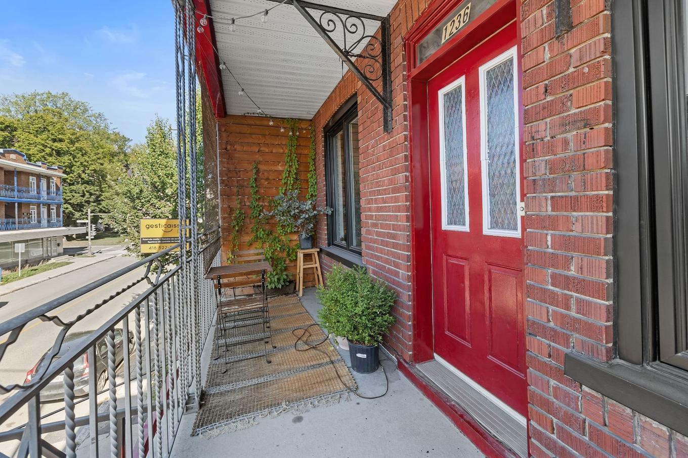 Balcony - 1234 - 1238 1Re Avenue, Québec (La Cité-Limoilou), QC - Outdoor With Exterior