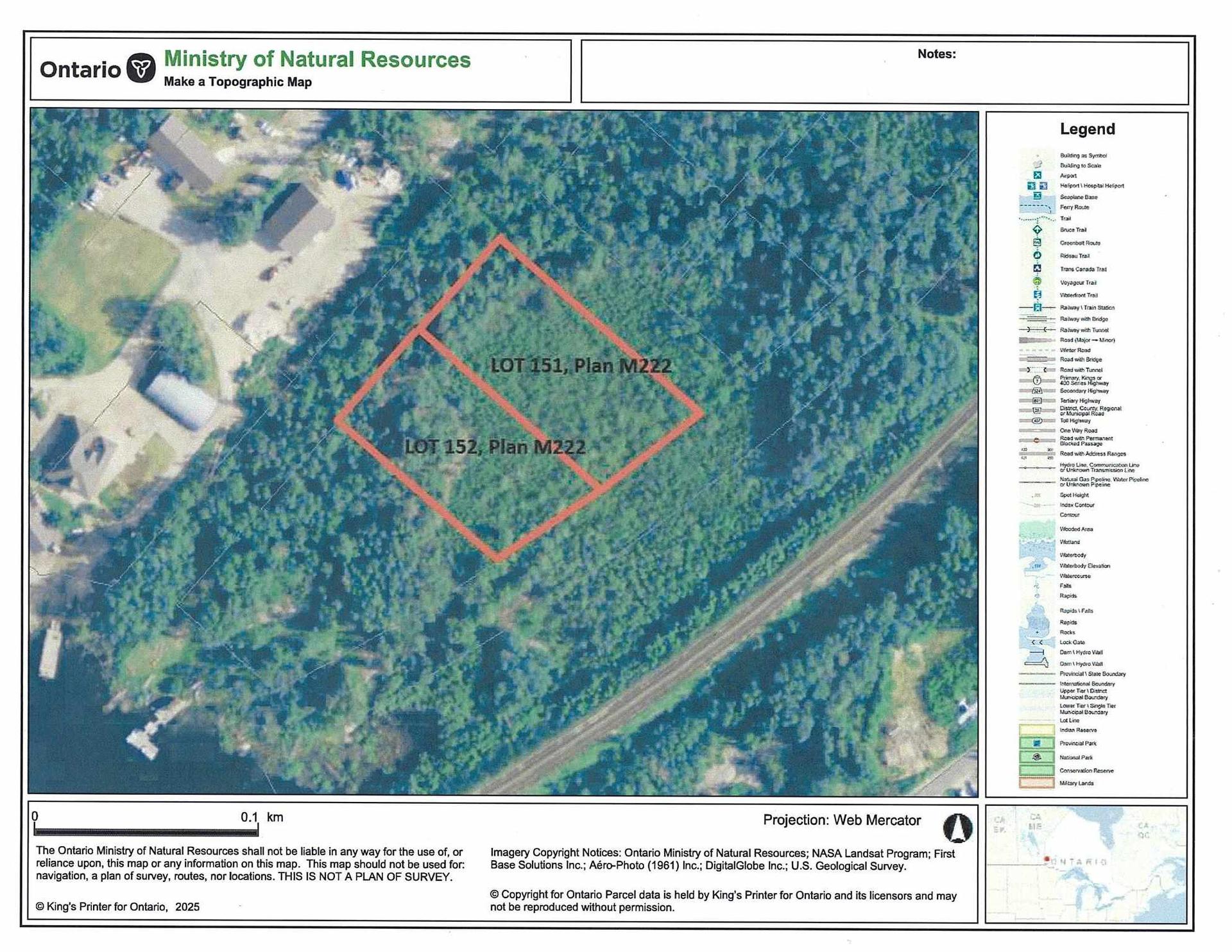 Lot 152 Plan M222, Minaki, ON