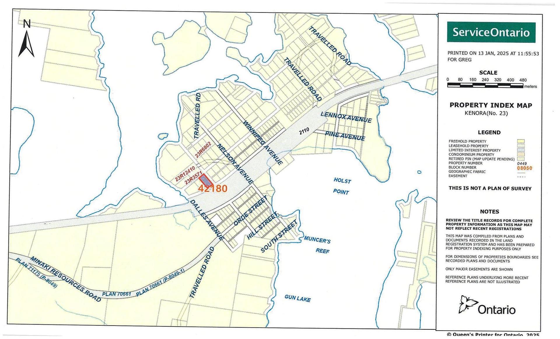 Lot 152 Plan M222, Minaki, ON