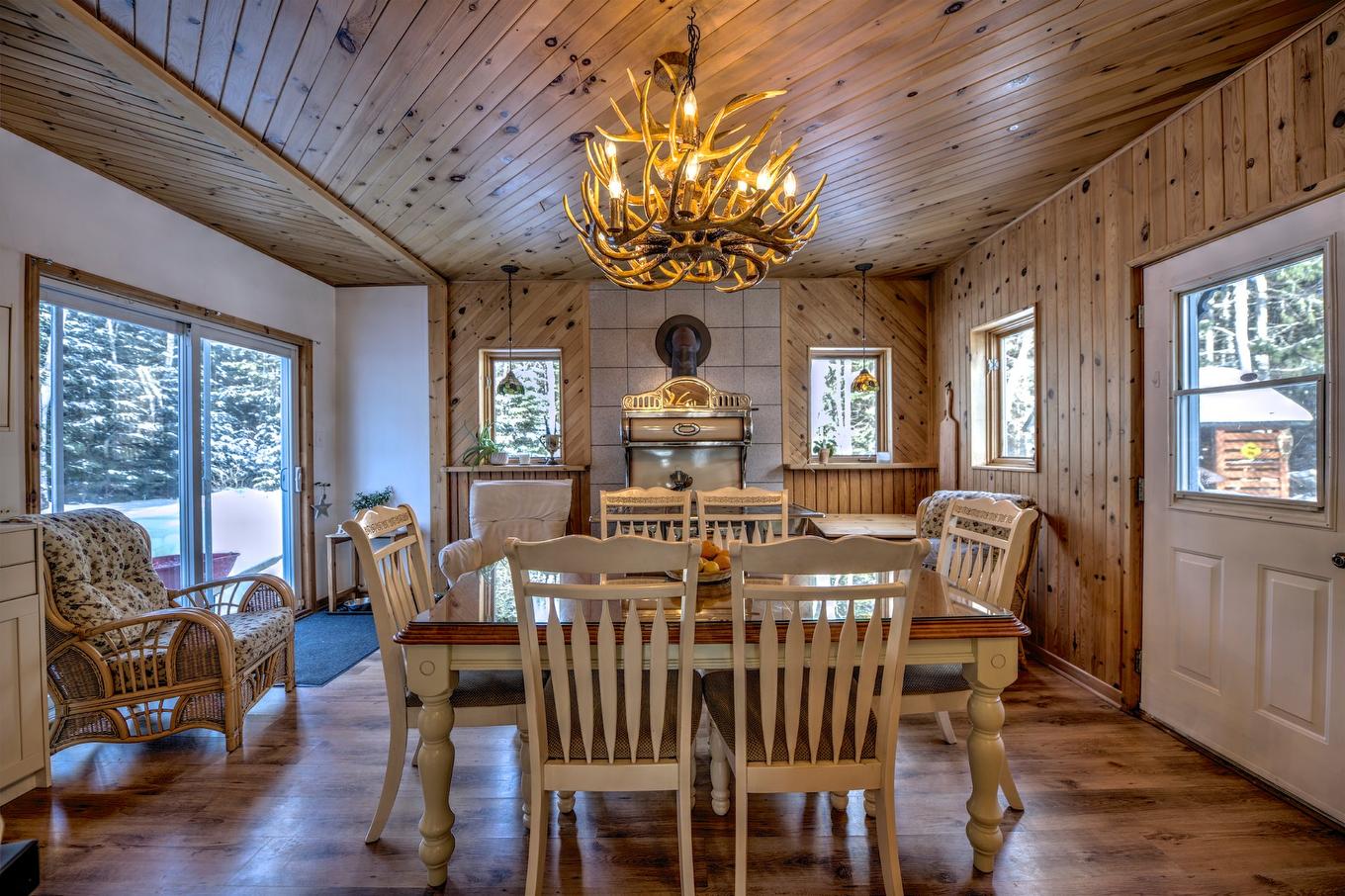 Salle à manger - 174 Ch. Fradet, Saint-Donat, QC - Indoor Photo Showing Dining Room
