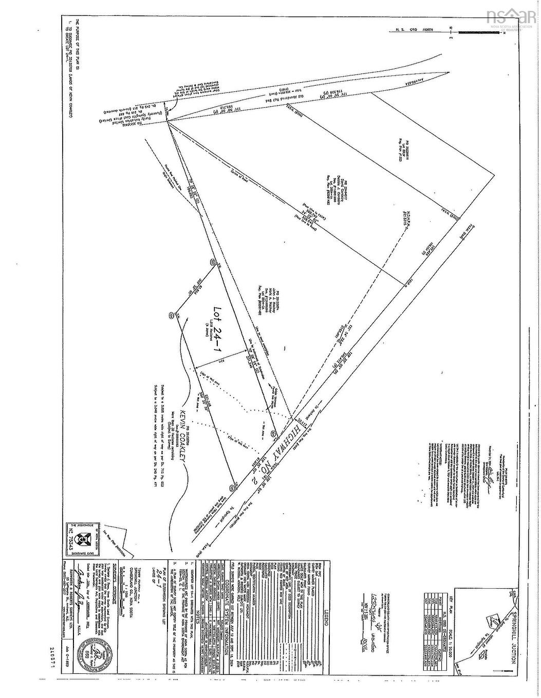 24-1 Highway 2, Springhill Junction, NS