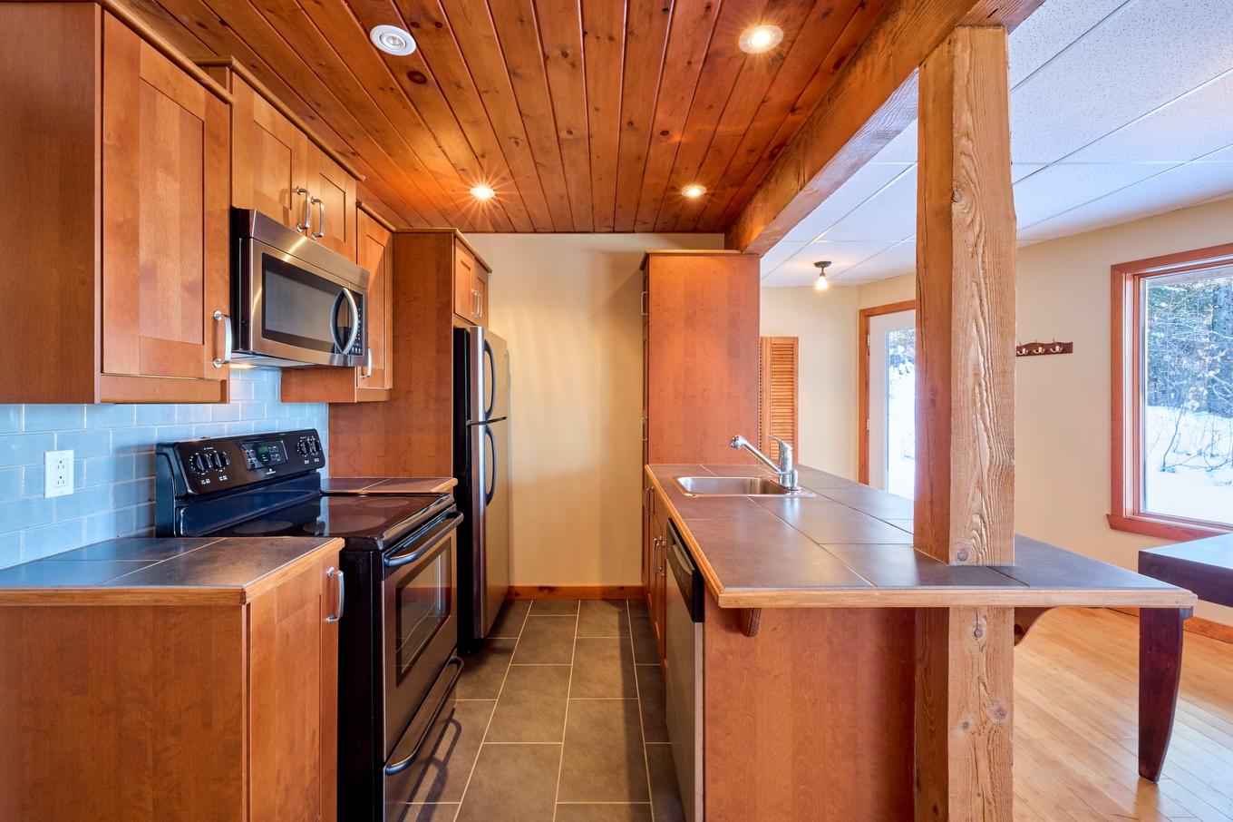 Cuisine - 95 Ch. Du Domaine-Escarpé, Saint-Donat, QC - Indoor Photo Showing Kitchen