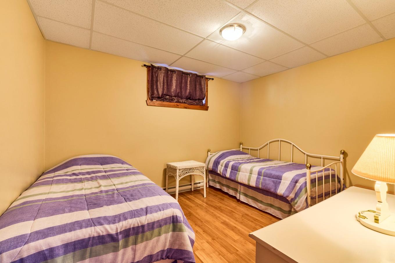 Chambre à coucher - 95 Ch. Du Domaine-Escarpé, Saint-Donat, QC - Indoor Photo Showing Bedroom