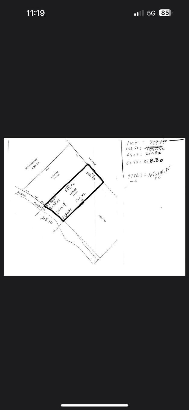 Drawing (sketch) - Av. Du Tipi, Chertsey, QC