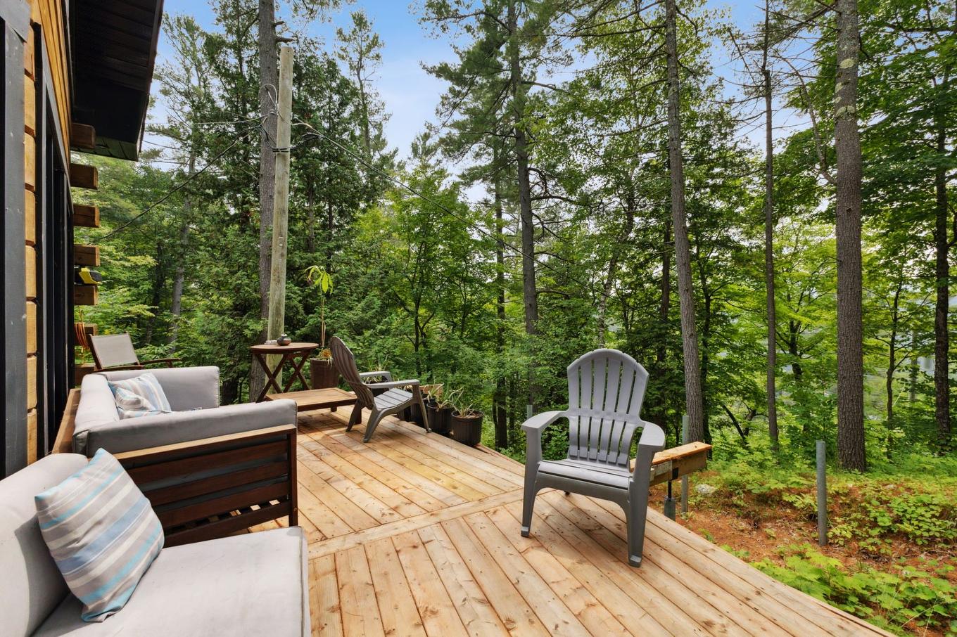 Balcony - 30 Ch. De La Lyrique, Val-Des-Monts, QC - Outdoor With Deck Patio Veranda