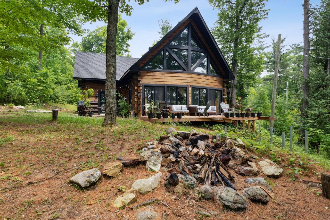 Back facade - 30 Ch. De La Lyrique, Val-Des-Monts, QC - Outdoor