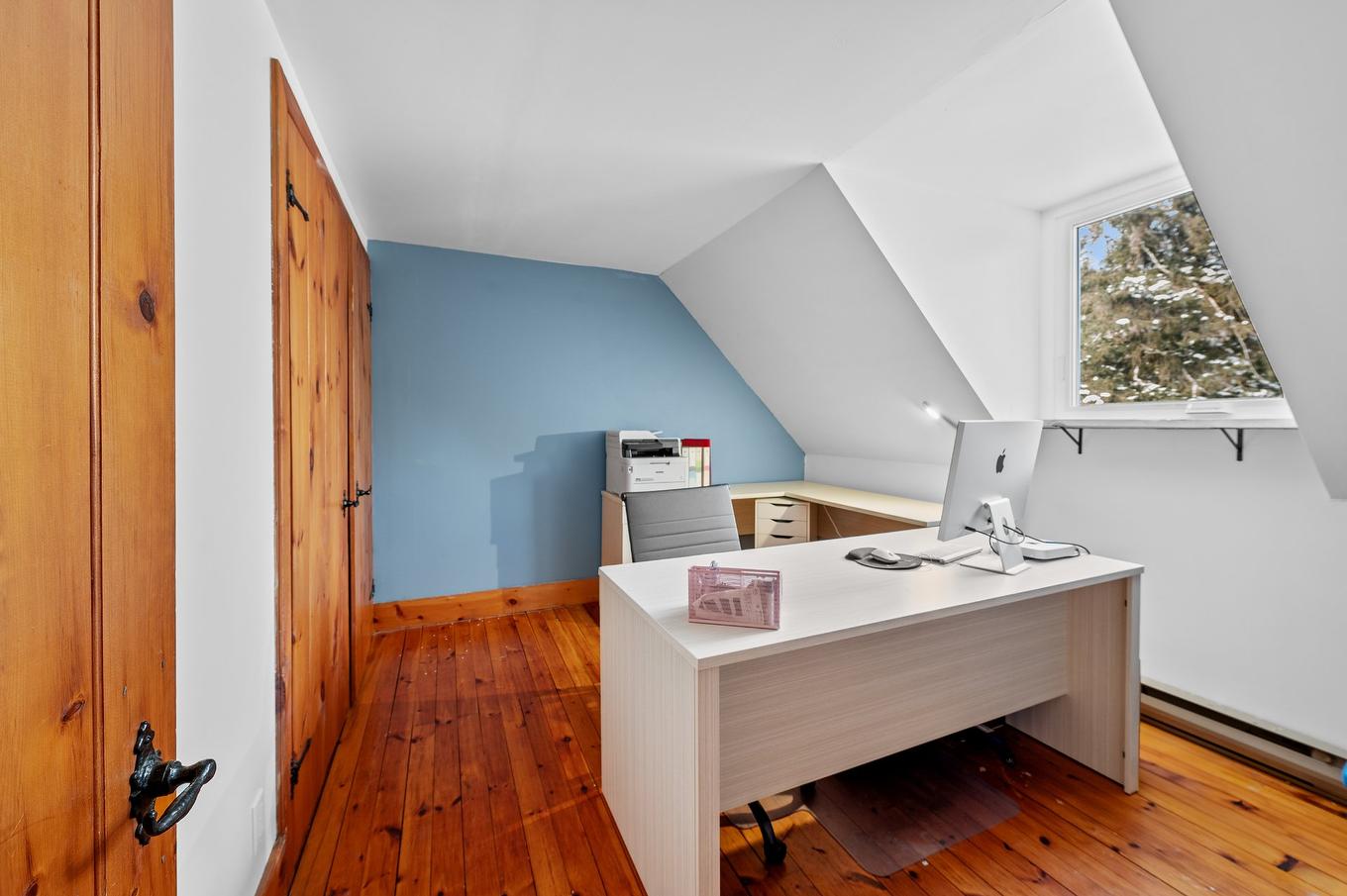 Bedroom - 3205 Rue Carignan, Sainte-Adèle, QC - Indoor Photo Showing Office