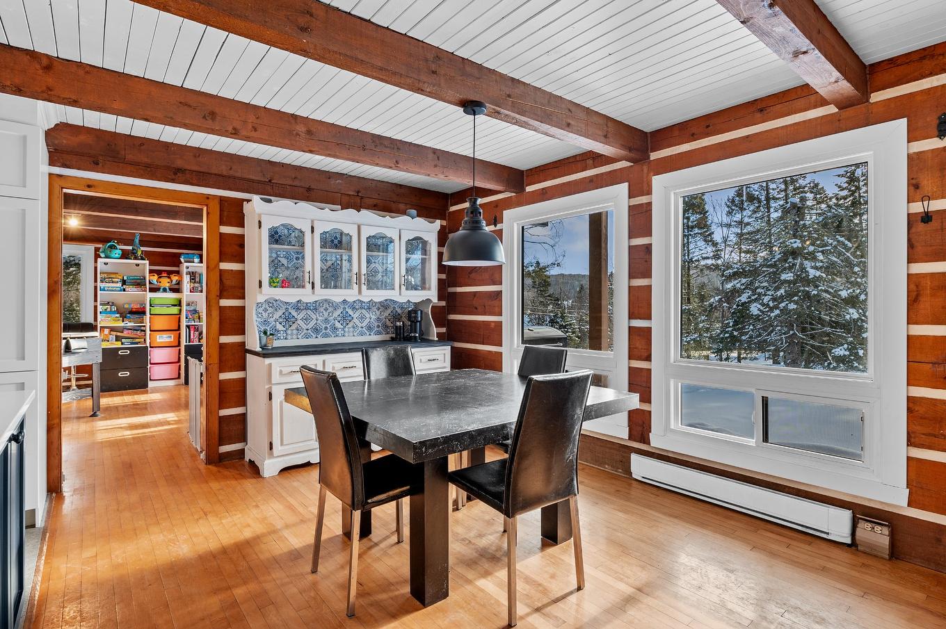 Dining room - 3205 Rue Carignan, Sainte-Adèle, QC - Indoor Photo Showing Dining Room