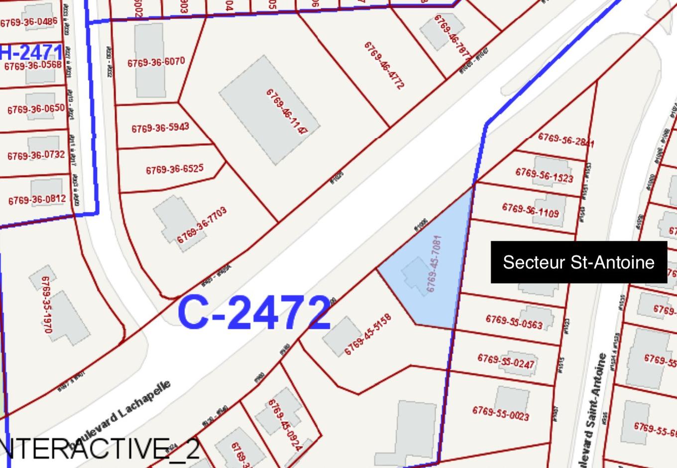 Drawing (sketch) - 1008 Boul. Lachapelle, Saint-Jérôme, QC - Other