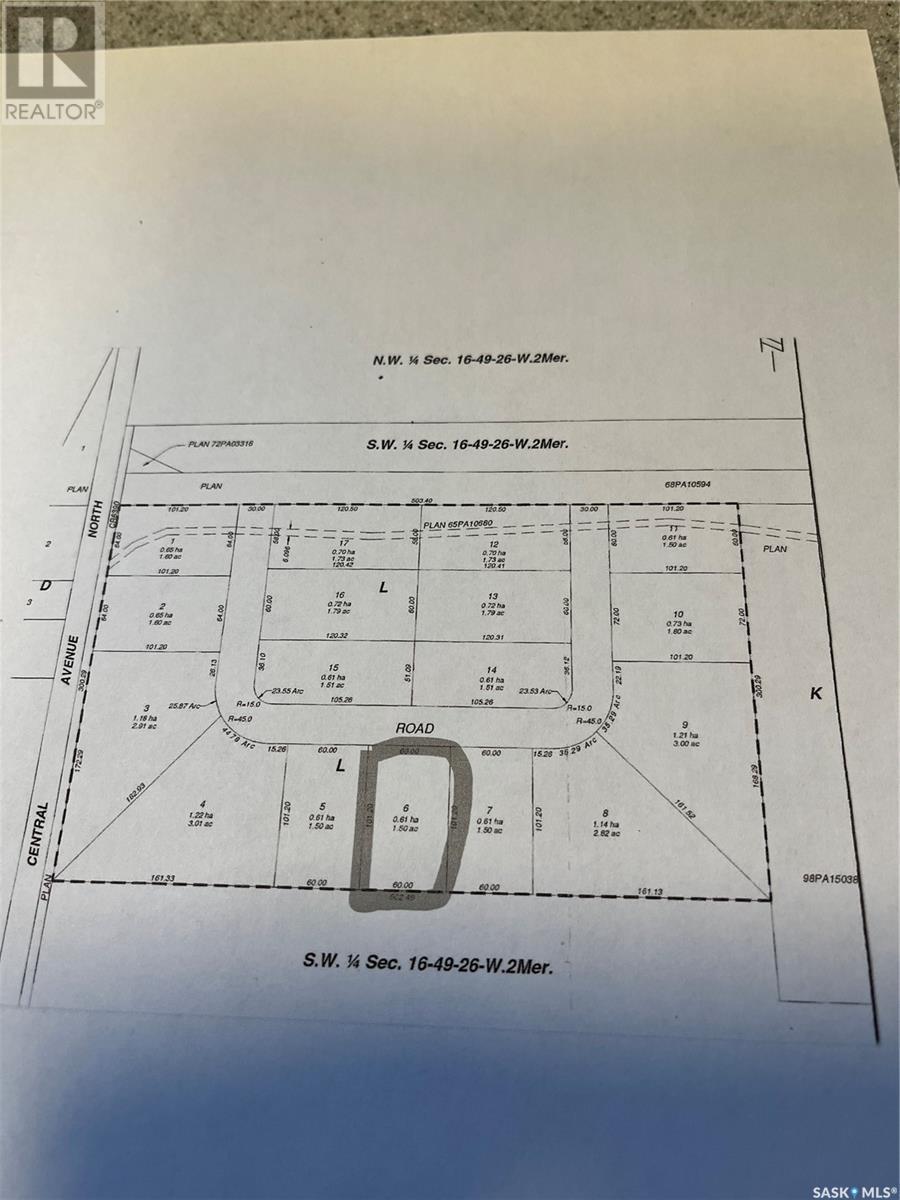 Lot 6 Robertson Crescent, Buckland Rm No. 491, SK