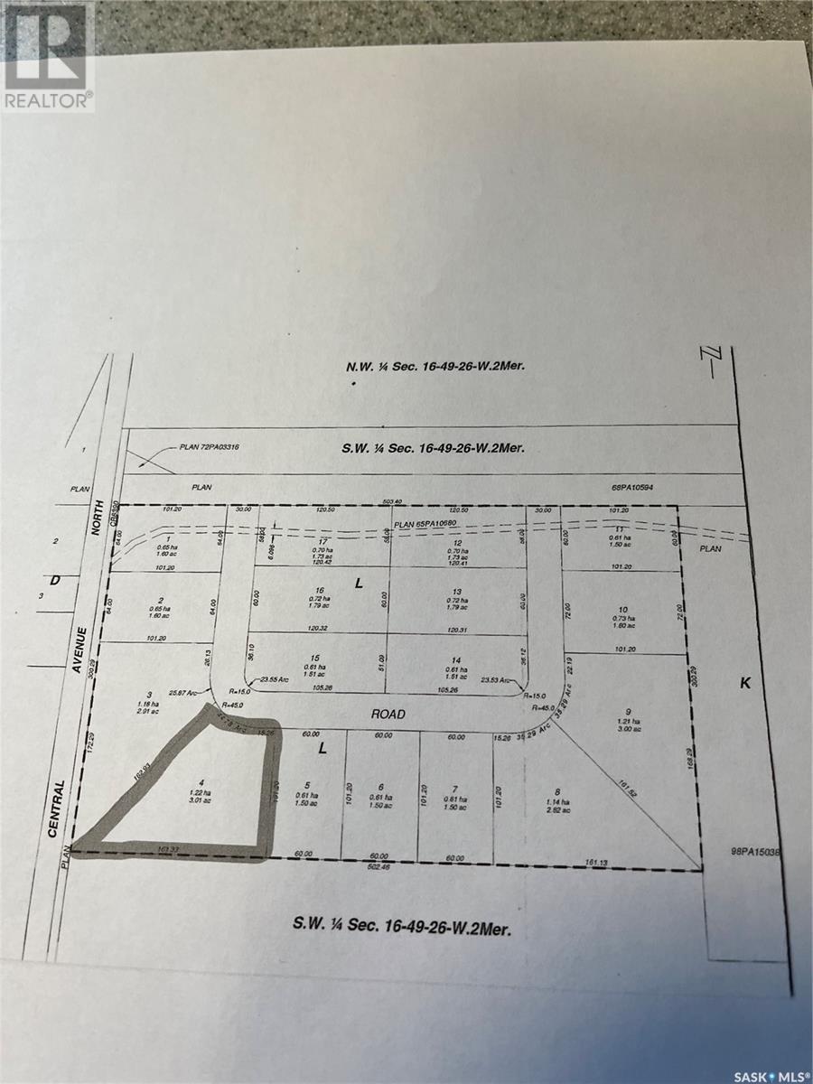 Lot 4 Robertson Crescent, Buckland Rm No. 491, SK