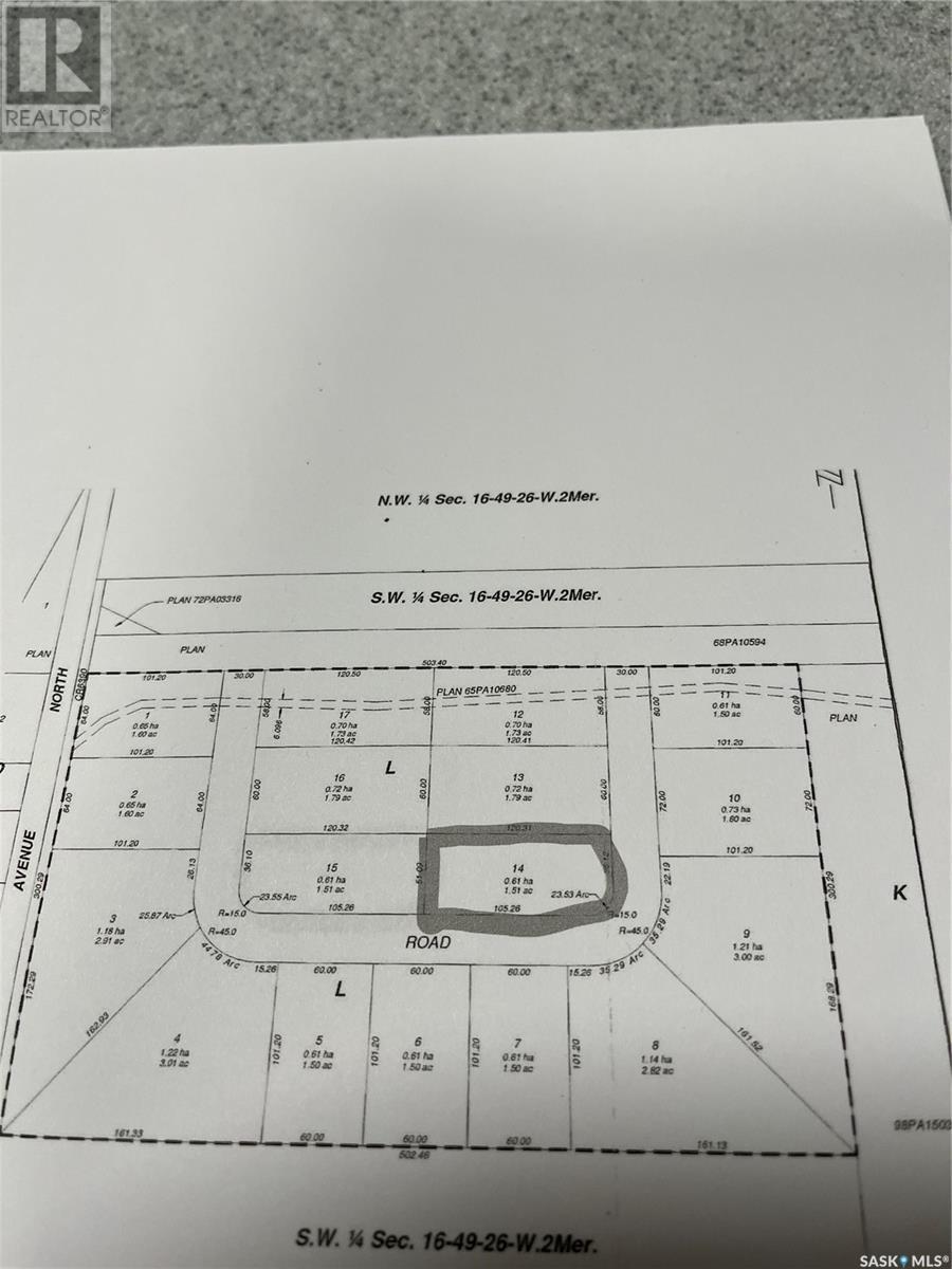 Lot 14 Robertson Crescent, Buckland Rm No. 491, SK