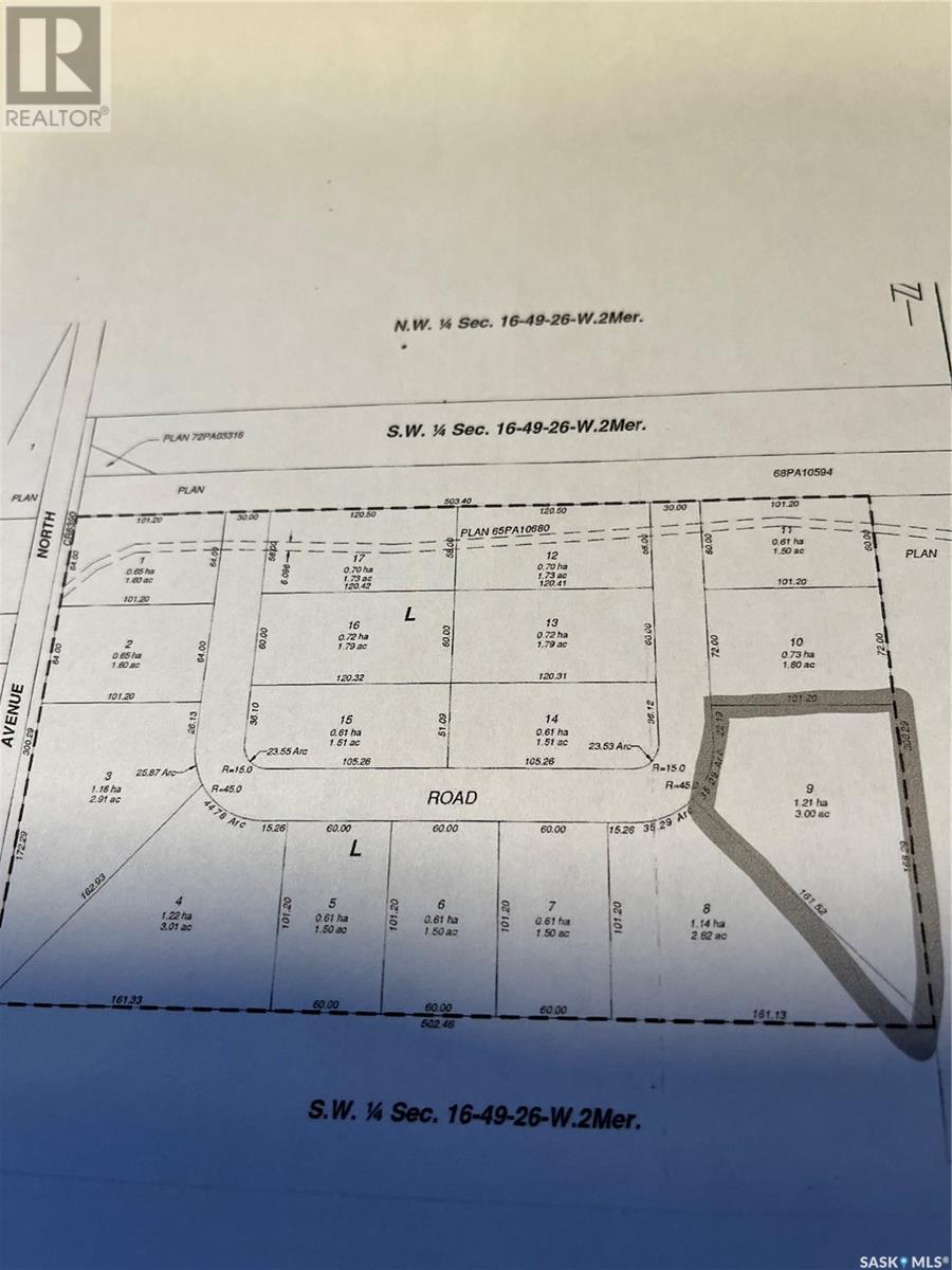 Lot 9 Robertson Crescent, Buckland Rm No. 491, SK