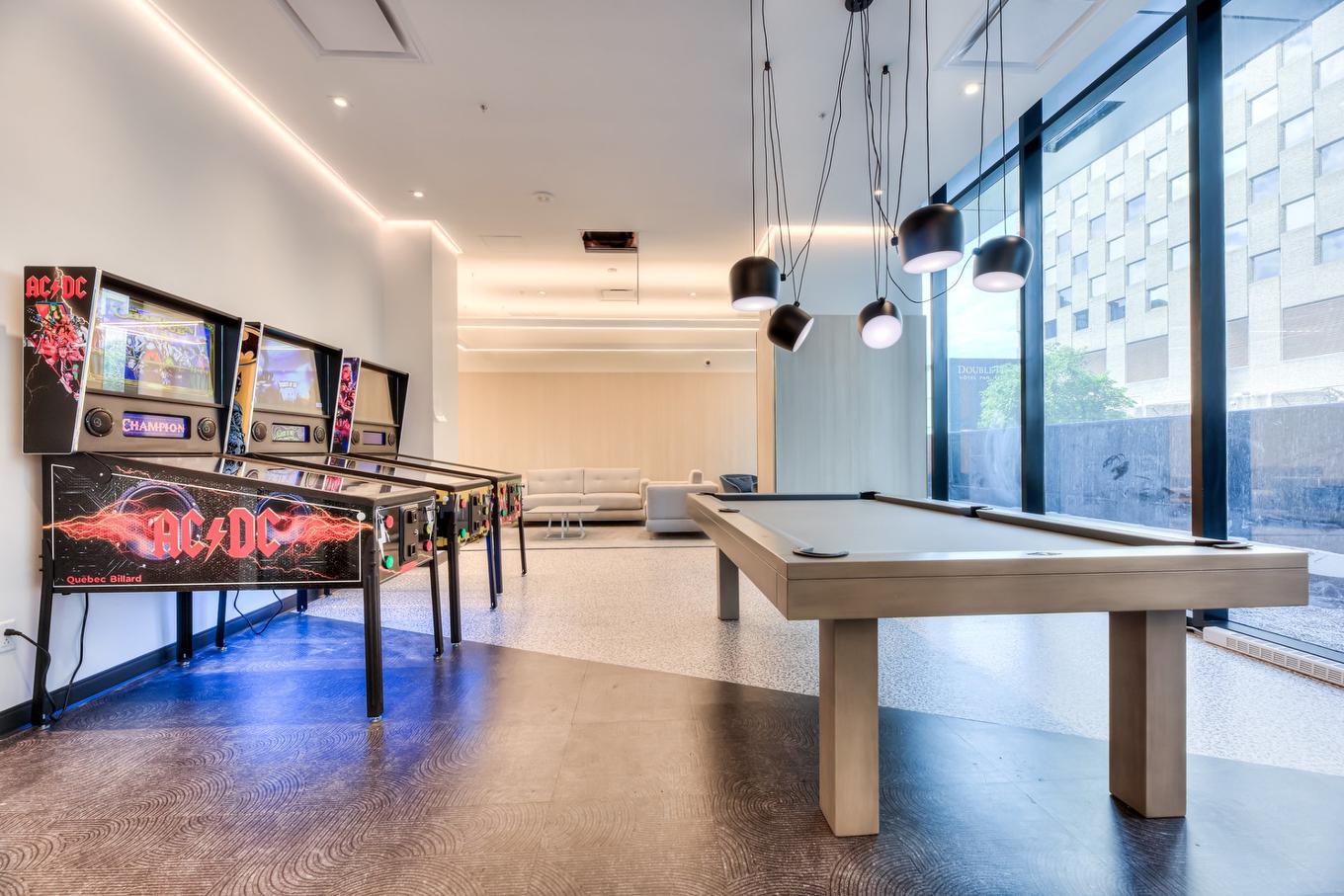 Common room - 4019-1210 Rue Jeanne-Mance, Montréal (Ville-Marie), QC - Indoor Photo Showing Other Room