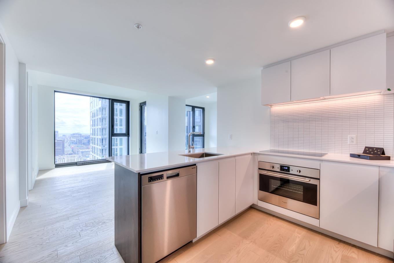 Kitchen - 4019-1210 Rue Jeanne-Mance, Montréal (Ville-Marie), QC - Indoor Photo Showing Kitchen