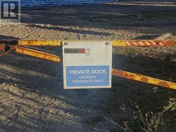 Access to Shuswap Lake Dock & Beach area -