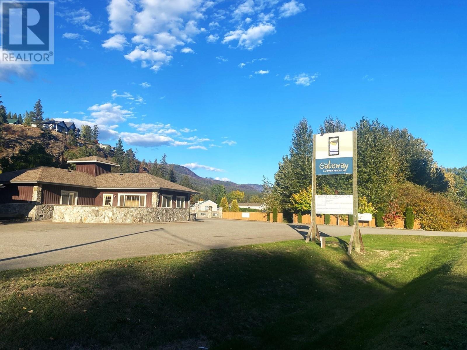 Gateway Entrance - 2633 Squilax-Anglemont Road Lot# #66, Lee Creek, BC